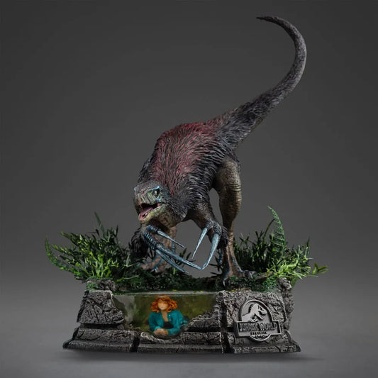 Jurassic World: Dominion Demi Art Scale Statue 1/20 Therizinosaurus 29 cm - Smalltinytoystore