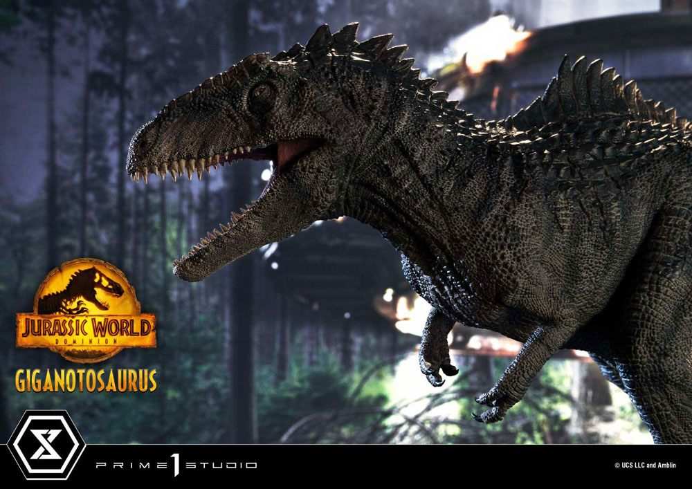Jurassic World: Ein neues Zeitalter Prime Collectibles Statue 1/38 Giganotosaurus Toy Version 22 cm - Smalltinytoystore