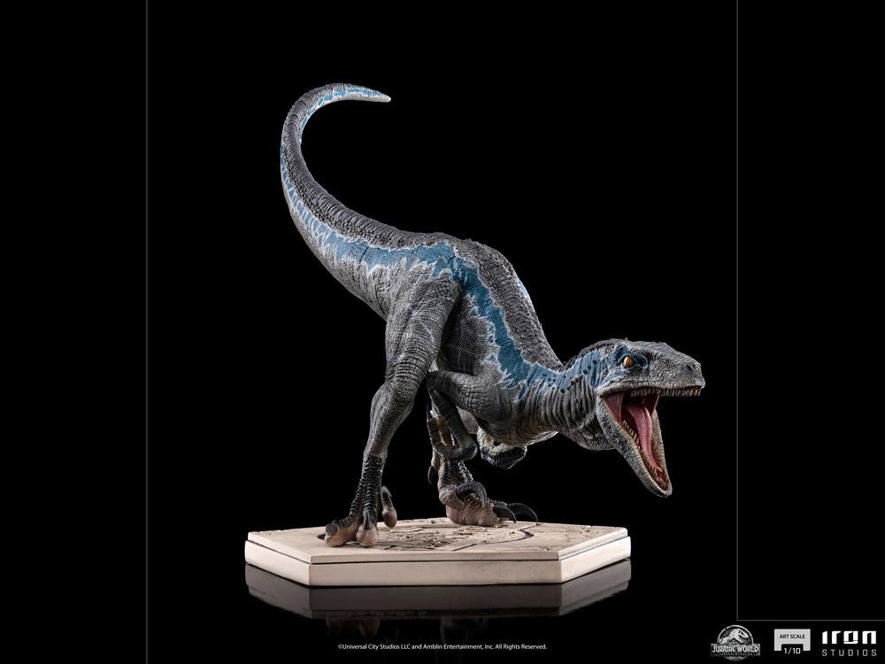 Jurassic World Fallen Kingdom Art Scale Statue 1/10 Blue 19 cm - Smalltinytoystore