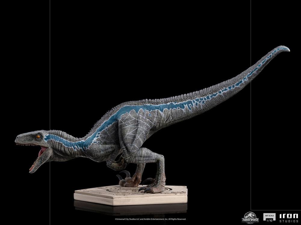 Jurassic World Fallen Kingdom Art Scale Statue 1/10 Blue 19 cm - Smalltinytoystore