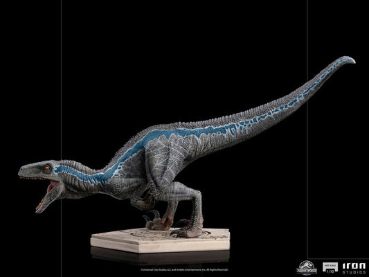Jurassic World Fallen Kingdom Art Scale Statue 1/10 Blue 19 cm - Smalltinytoystore