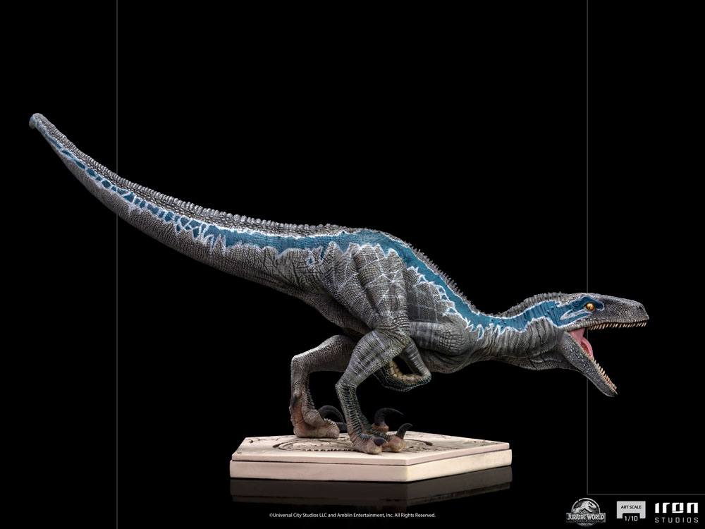 Jurassic World Fallen Kingdom Art Scale Statue 1/10 Blue 19 cm - Smalltinytoystore