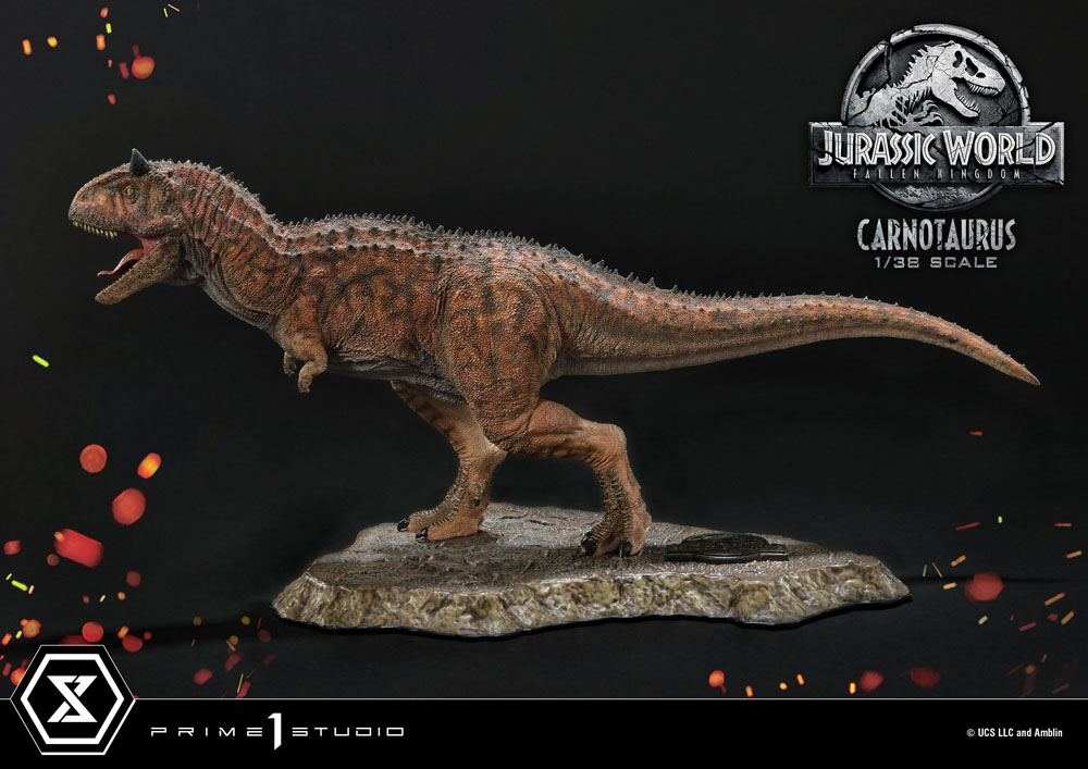 Jurassic World: Fallen Kingdom Prime Collectibles PVC Statue 1/38 Carnotaurus 16 cm - Smalltinytoystore