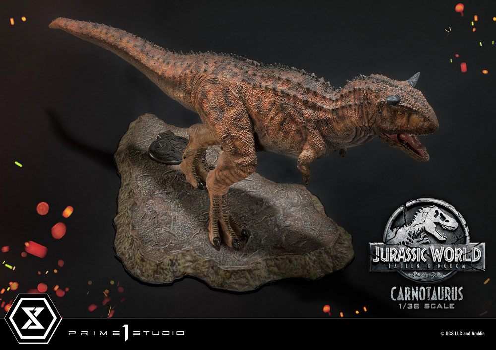 Jurassic World: Fallen Kingdom Prime Collectibles PVC Statue 1/38 Carnotaurus 16 cm - Smalltinytoystore