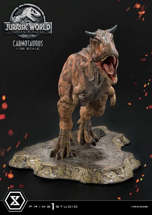 Jurassic World: Fallen Kingdom Prime Collectibles PVC Statue 1/38 Carnotaurus 16 cm - Smalltinytoystore
