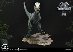 Jurassic World: Fallen Kingdom Prime Collectibles Statue 1/10 Blue (Open Mouth Version) 17 cm - Smalltinytoystore