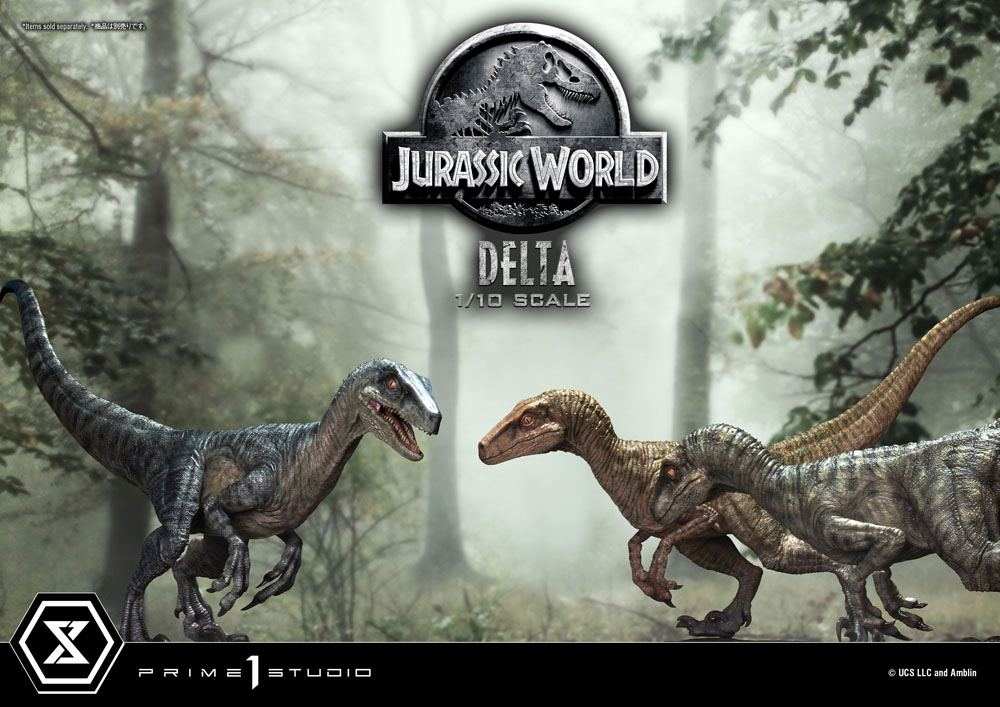 Jurassic World: Fallen Kingdom Prime Collectibles Statue 1/10 Delta 17 cm - Smalltinytoystore
