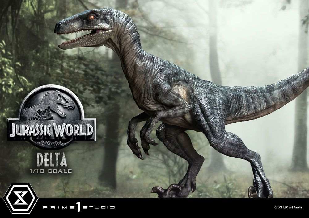 Jurassic World: Fallen Kingdom Prime Collectibles Statue 1/10 Delta 17 cm - Smalltinytoystore