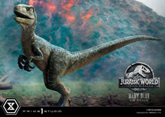 Jurassic World: Fallen Kingdom Prime Collectibles Statue 1/2 Baby Blue 34 cm - Smalltinytoystore