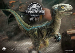 Jurassic World: Fallen Kingdom Prime Collectibles Statue 1/2 Baby Blue 34 cm - Smalltinytoystore