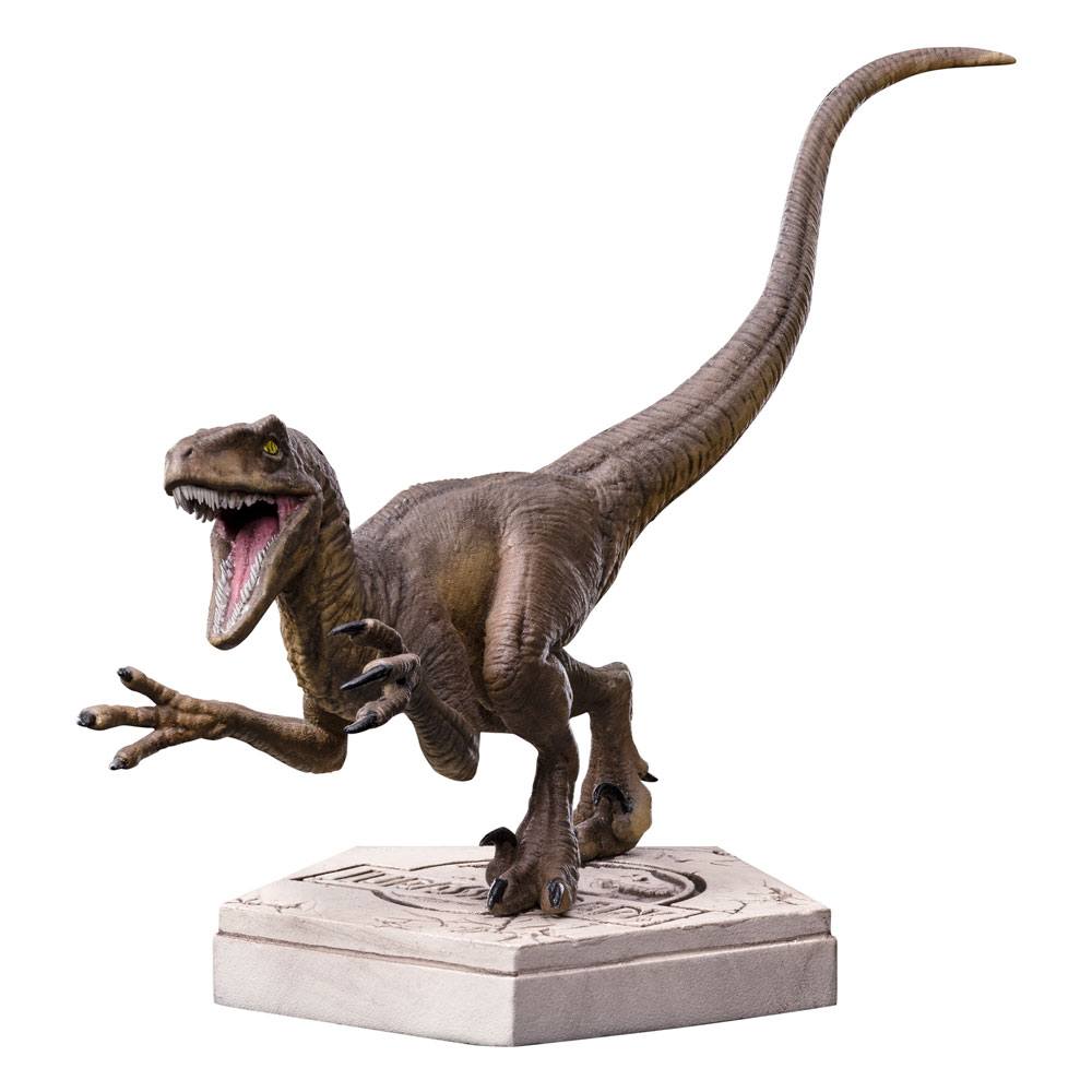 Jurassic World Icons Statue Velociraptor A 9 cm - Smalltinytoystore