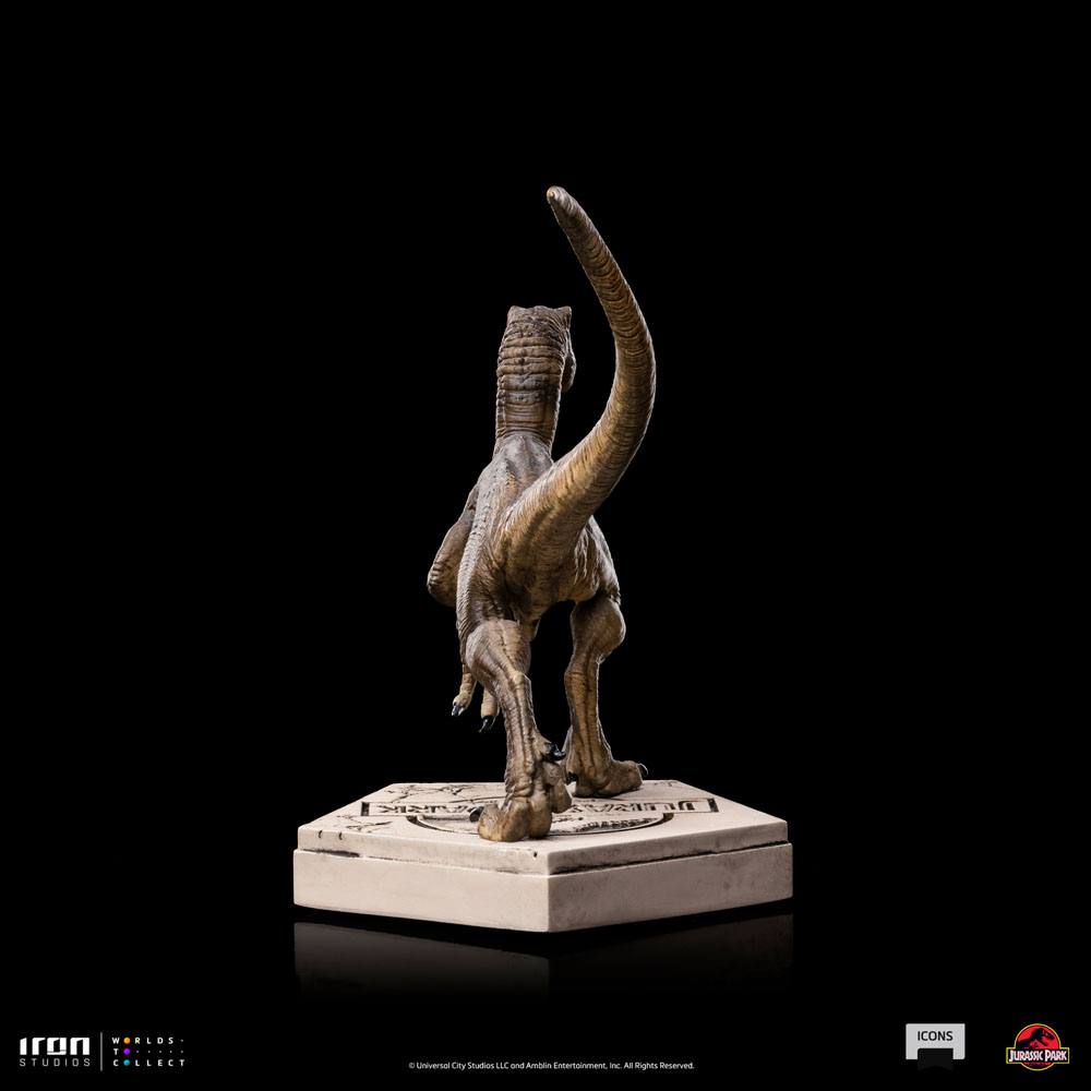 Jurassic World Icons Statue Velociraptor B 9 cm - Smalltinytoystore