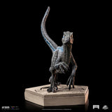 Jurassic World Icons Statue Velociraptor Blue 9 cm - Smalltinytoystore