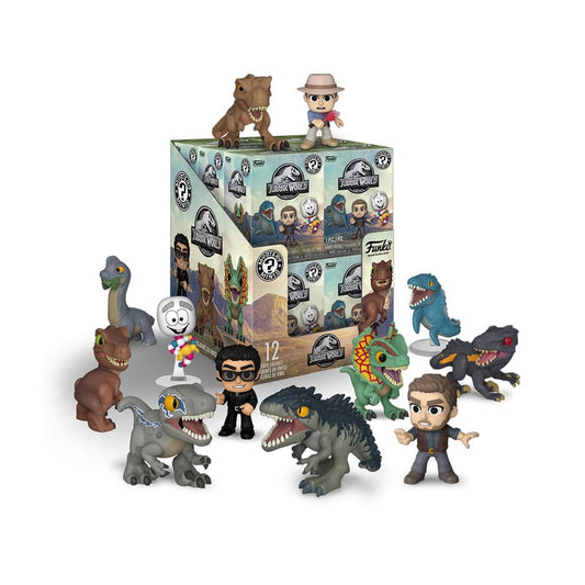 Jurassic World Mystery Minis Minifiguren P&W 5 cm Display (12) - Smalltinytoystore