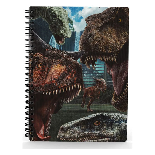 Jurassic World Notizbuch mit 3D-Effekt Selfie - Smalltinytoystore