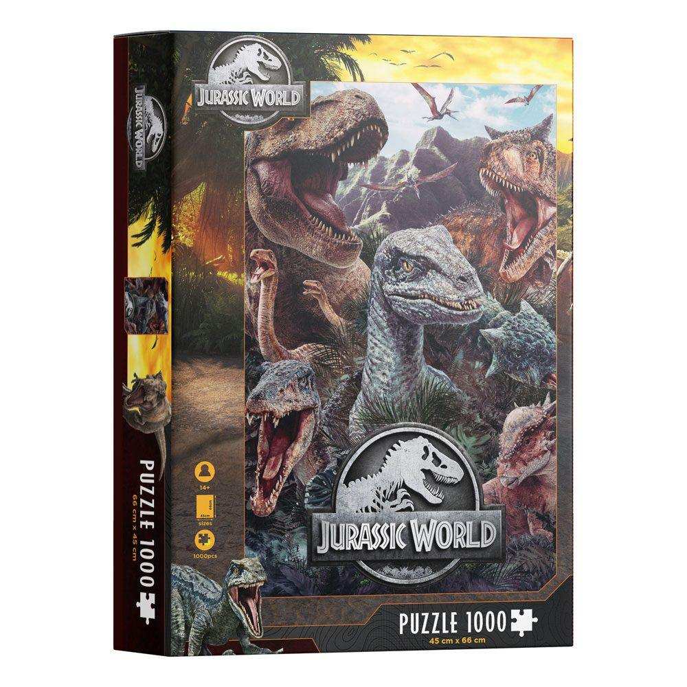 Jurassic World Puzzle Poster (1000 Teile) - Smalltinytoystore