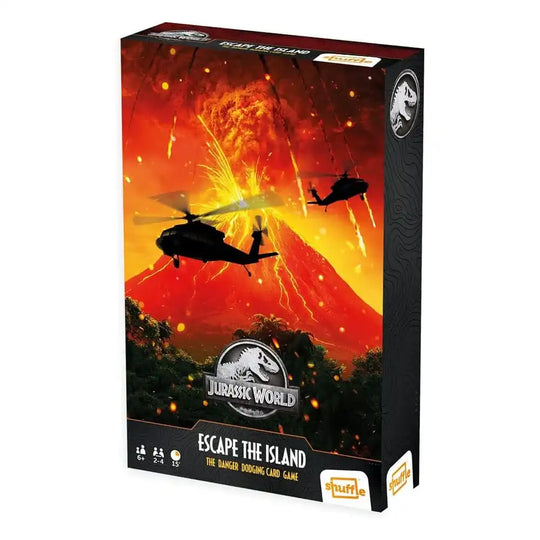 Jurassic World Shuffle Kartenspiel Escape The Island - Smalltinytoystore