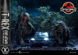 Jurassic World: The Lost World Statue 1/15 T-Rex Cliff Attack 53 cm - Smalltinytoystore
