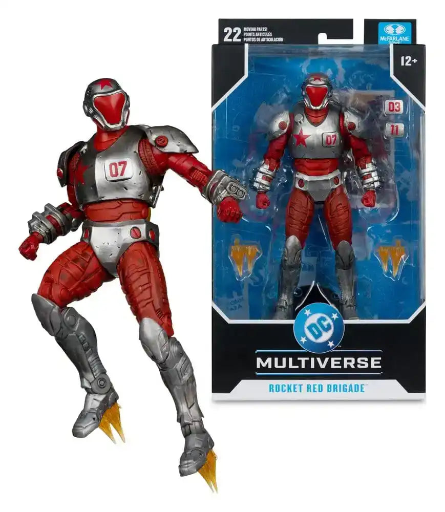 Justice League: Generation Lost DC Multiverse Actionfigur Rocket Red Brigade 18 cm