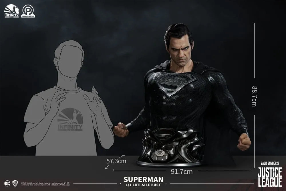 Justice League Life-Size Büste Superman 89 cm - Smalltinytoystore
