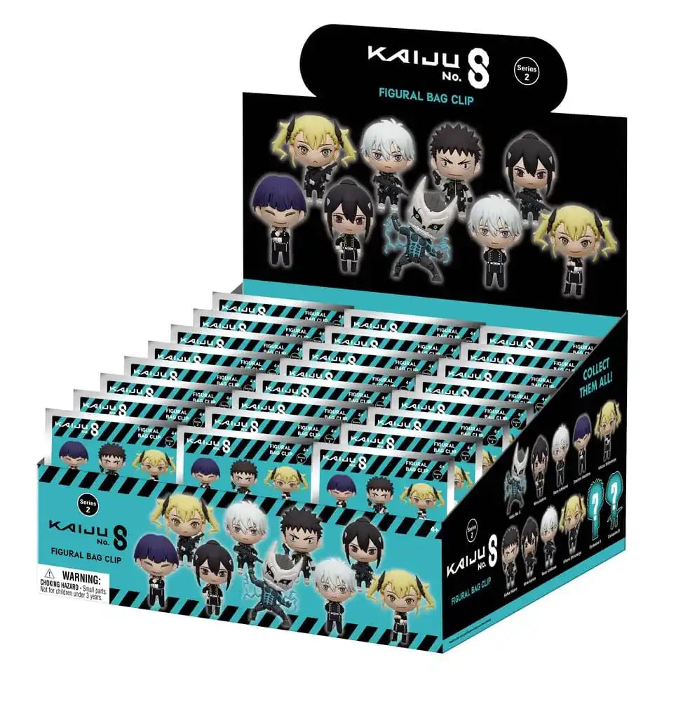 Kaiju No. 8 PVC-Taschenanhänger Series 2 Display (24) - Smalltinytoystore
