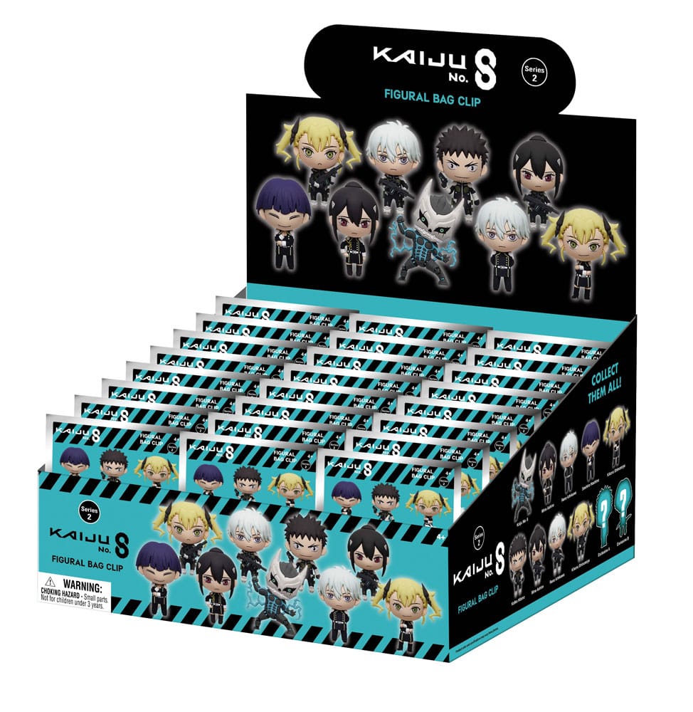 Kaiju No. 8 PVC-Taschenanhänger Series 2 Display (24) - Smalltinytoystore