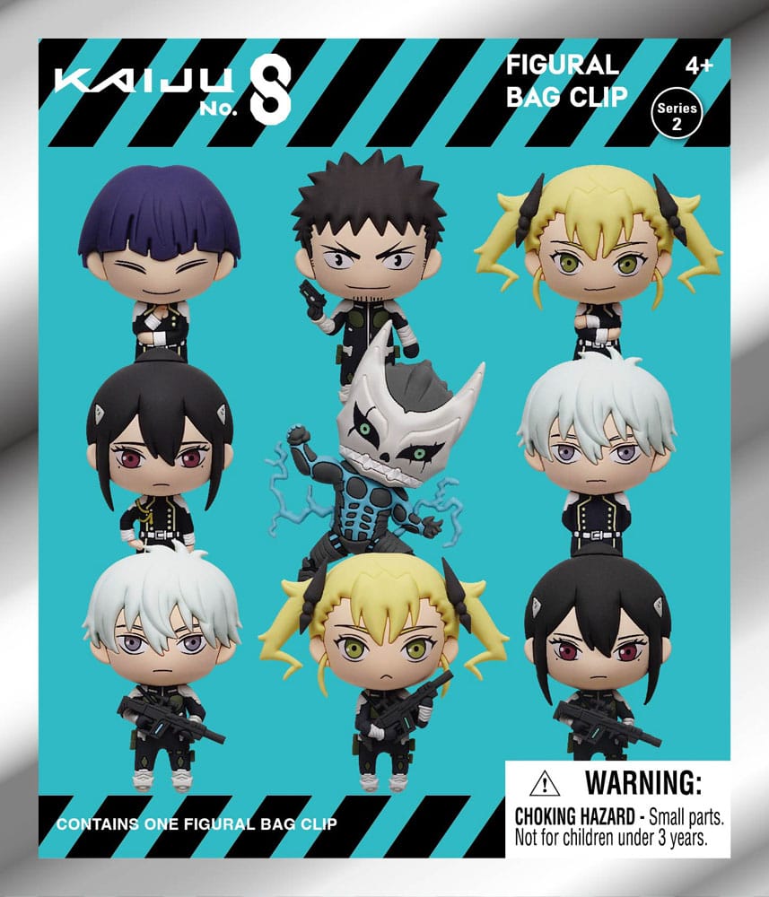 Kaiju No. 8 PVC-Taschenanhänger Series 2 Display (24) - Smalltinytoystore