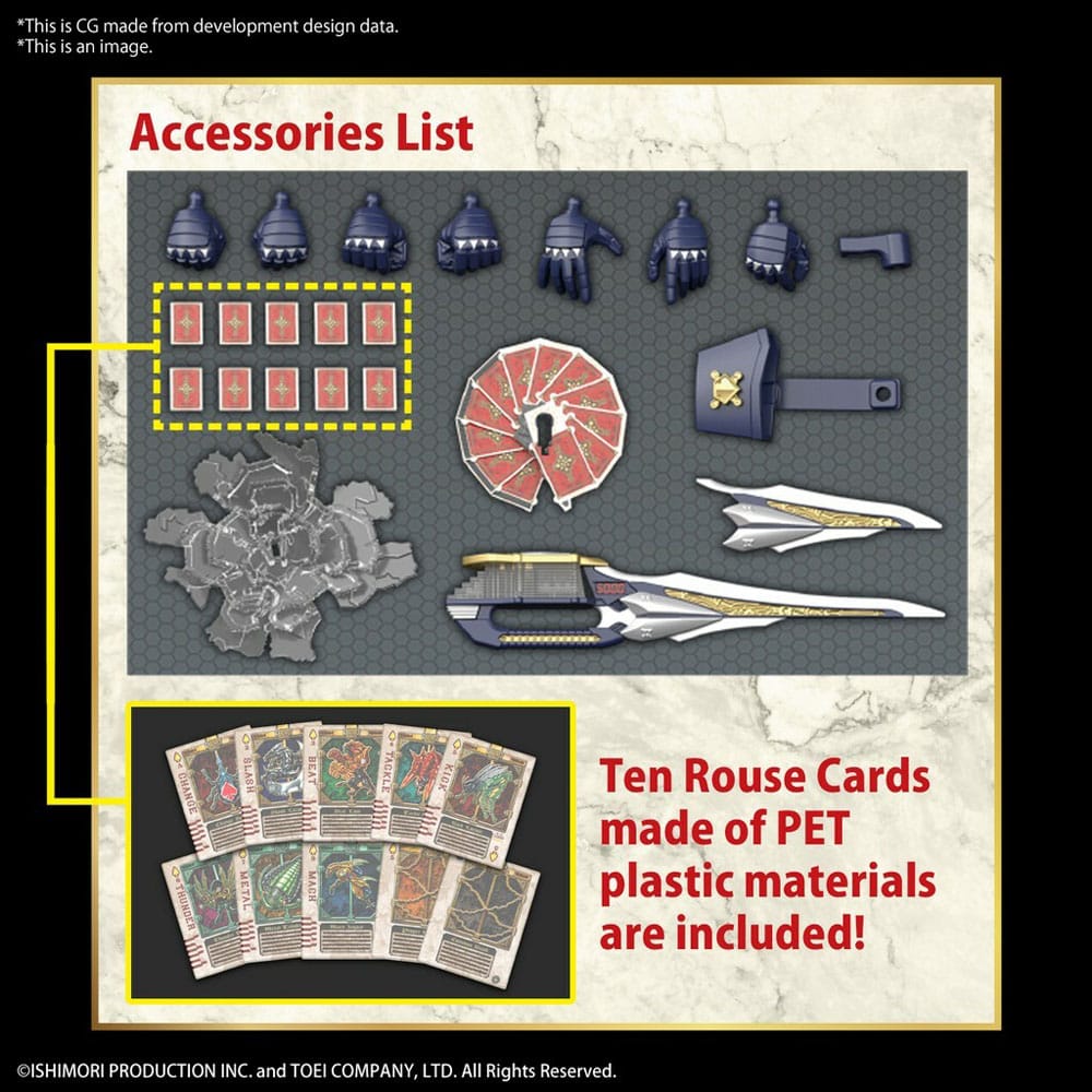 Kamen Rider Figure-Rise Standard Plastic Model Kit Masked Rider Blade - Smalltinytoystore