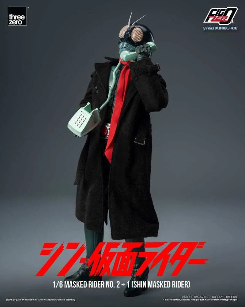 Kamen Rider FigZero Actionfigur 1/6 Masked Rider No.2+1 (Shin Masked Rider) 32 cm - Smalltinytoystore