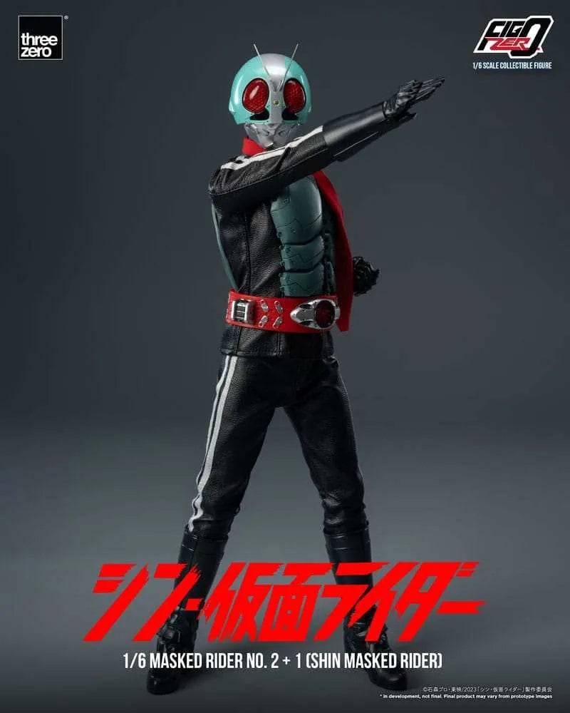 Kamen Rider FigZero Actionfigur 1/6 Masked Rider No.2+1 (Shin Masked Rider) 32 cm - Smalltinytoystore