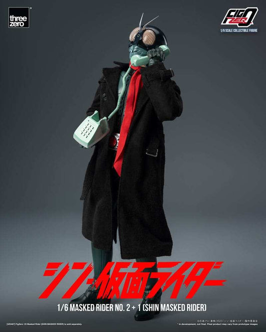 Kamen Rider FigZero Actionfigur 1/6 Masked Rider No.2+1 (Shin Masked Rider) 32 cm - Smalltinytoystore