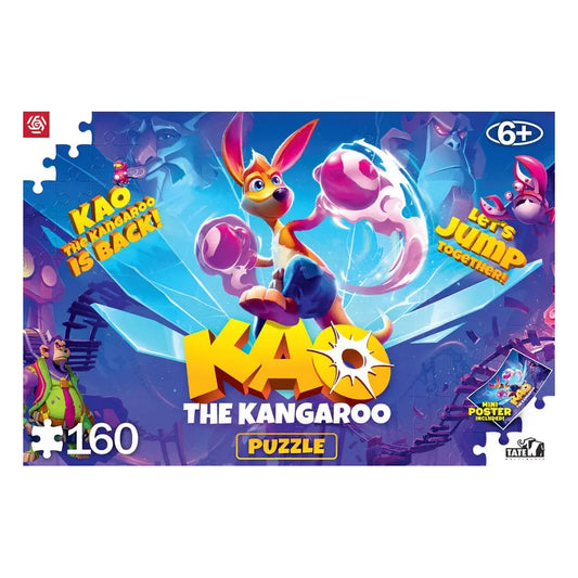 Kao The Kangaroo Kids Puzzle Kao is back (160 Teile) - Smalltinytoystore