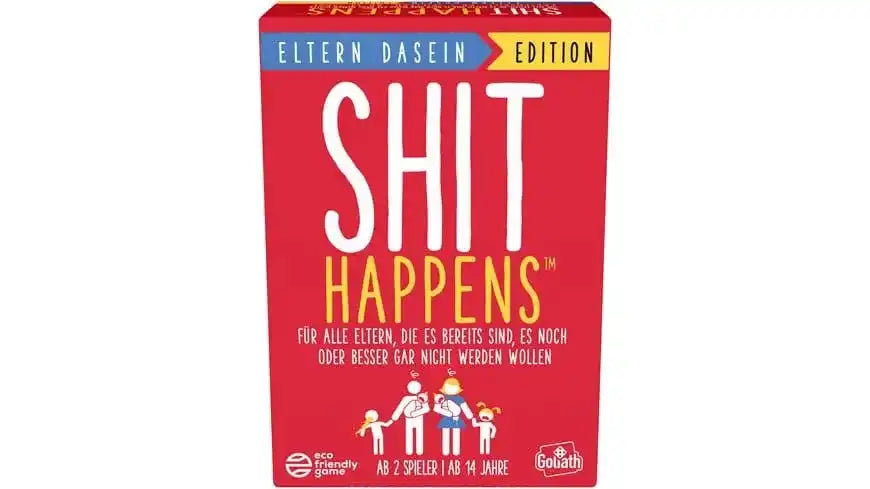 Kartenspiel Shit Happens Parenting Edition - Smalltinytoystore