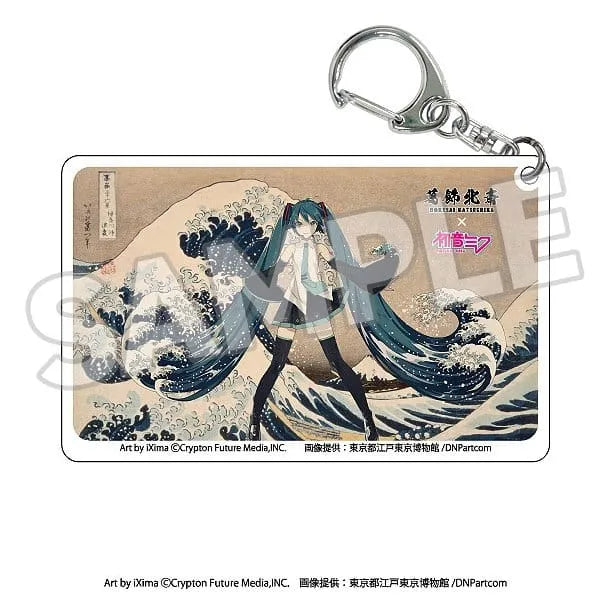 Katsushika Hokusai x Hatsune Miku Acryl Schlüsselanhänger Blind Box Sortiment (8)