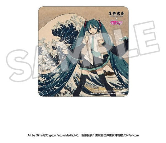 Katsushika Hokusai x Hatsune Miku Auto Magnet Thirty-six Views of Mount Fuji/The Great Wave off Kanagawa