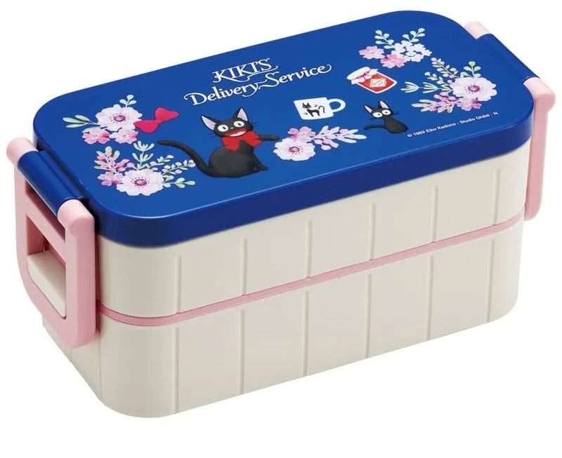 Kikis kleiner Lieferservice Zweilagige Lunchbox Jiji Flower garland - Smalltinytoystore