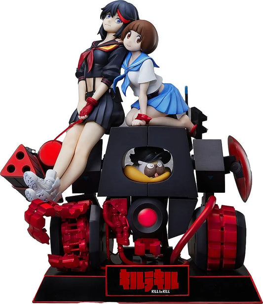 Kill la Kill Statue 1/7 PVC Statue Ryuko Matoi & Mako Mankanshoku 27 cm - Smalltinytoystore