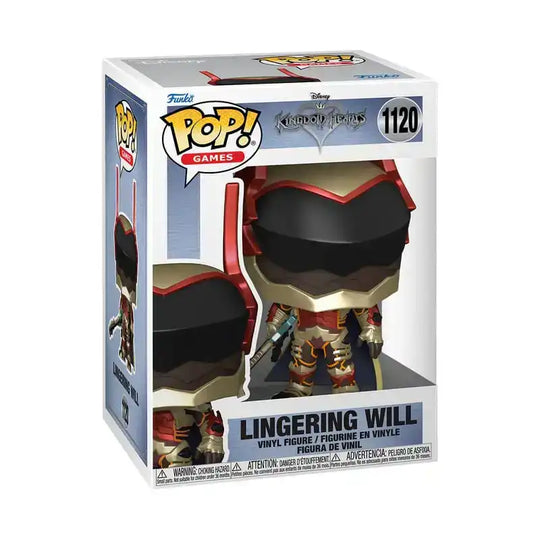 Kingdom Hearts POP! Games Vinyl Figur Lingering Will 9 cm - Smalltinytoystore