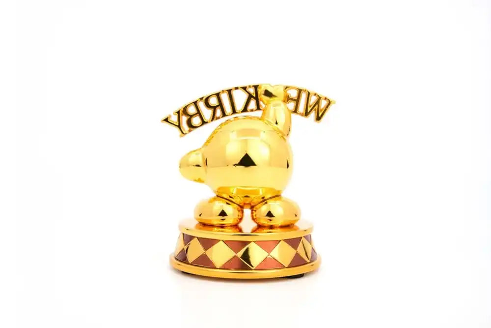 Kirby DieCast Statue We Love Kirby Gold Edition 10 cm - Smalltinytoystore