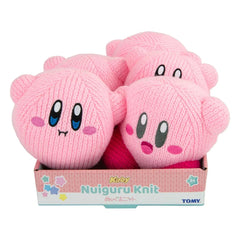 Kirby Junior Nuiguru-Knit Plüschfiguren Wave 1 15 cm Sortiment (5) - Smalltinytoystore