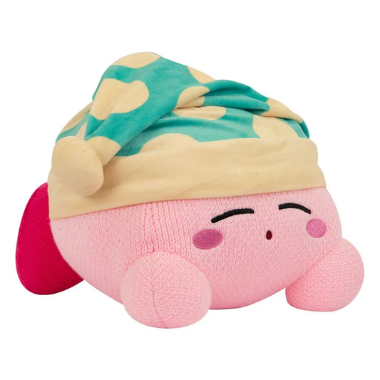 Kirby Nuiguru-Knit Plüschfigur Kirby Sleeping Mega 25 cm - Smalltinytoystore