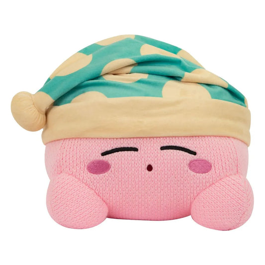 Kirby Nuiguru-Knit Plüschfigur Kirby Sleeping Mega 25 cm - Smalltinytoystore