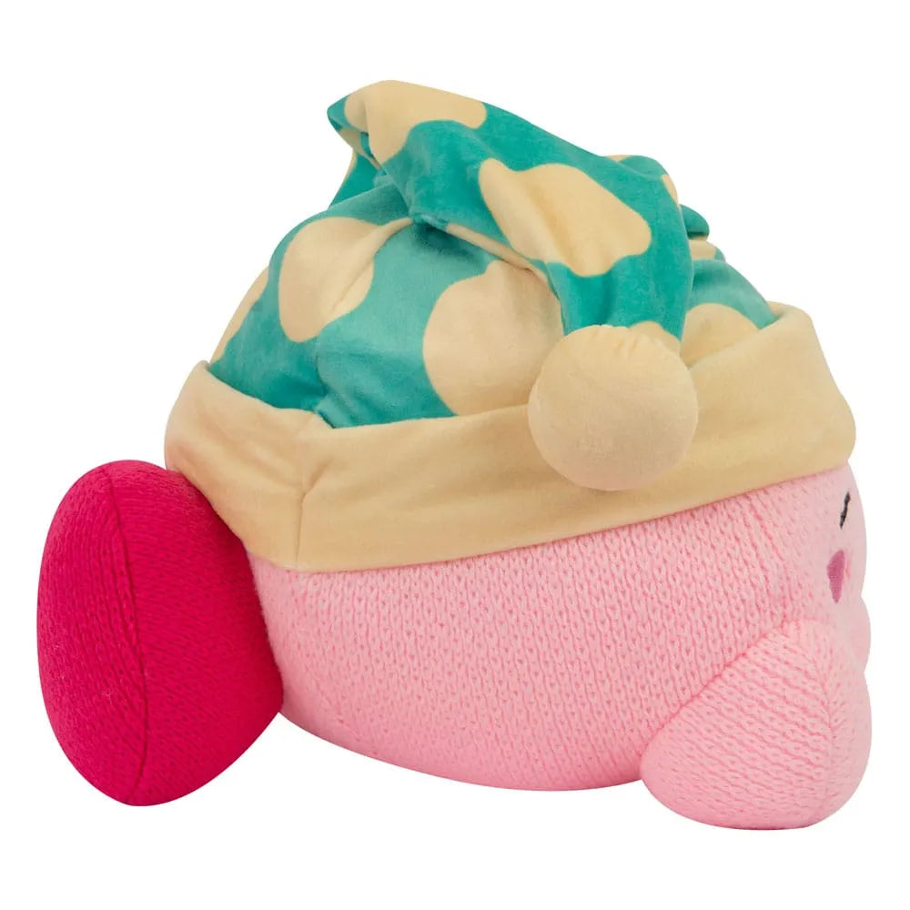 Kirby Nuiguru-Knit Plüschfigur Kirby Sleeping Mega 25 cm - Smalltinytoystore
