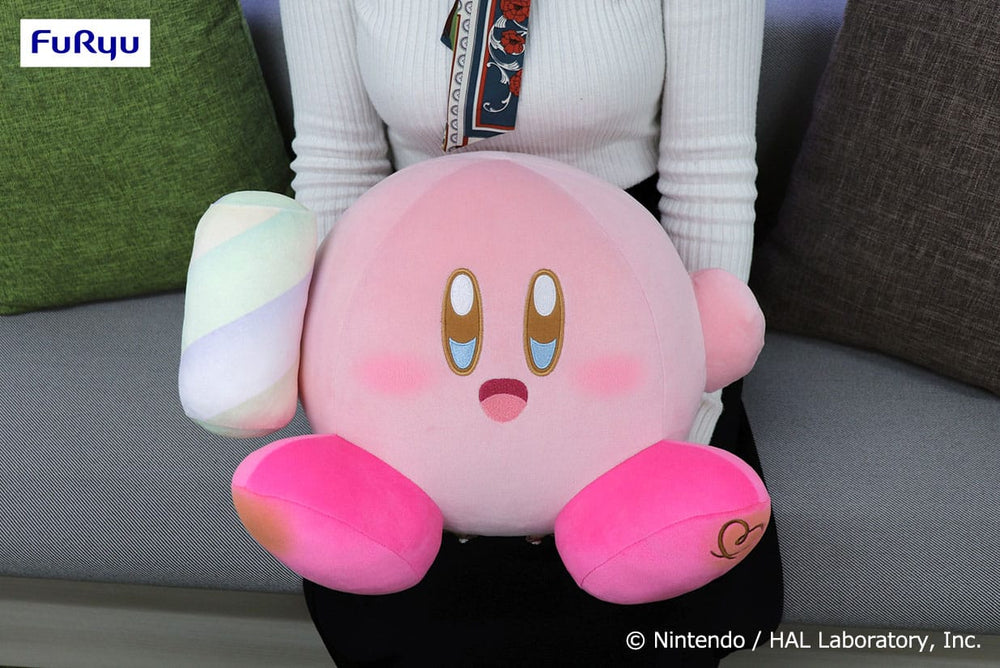 Kirby Plüschfigur Kirby with Marshmallow 34 cm - Smalltinytoystore