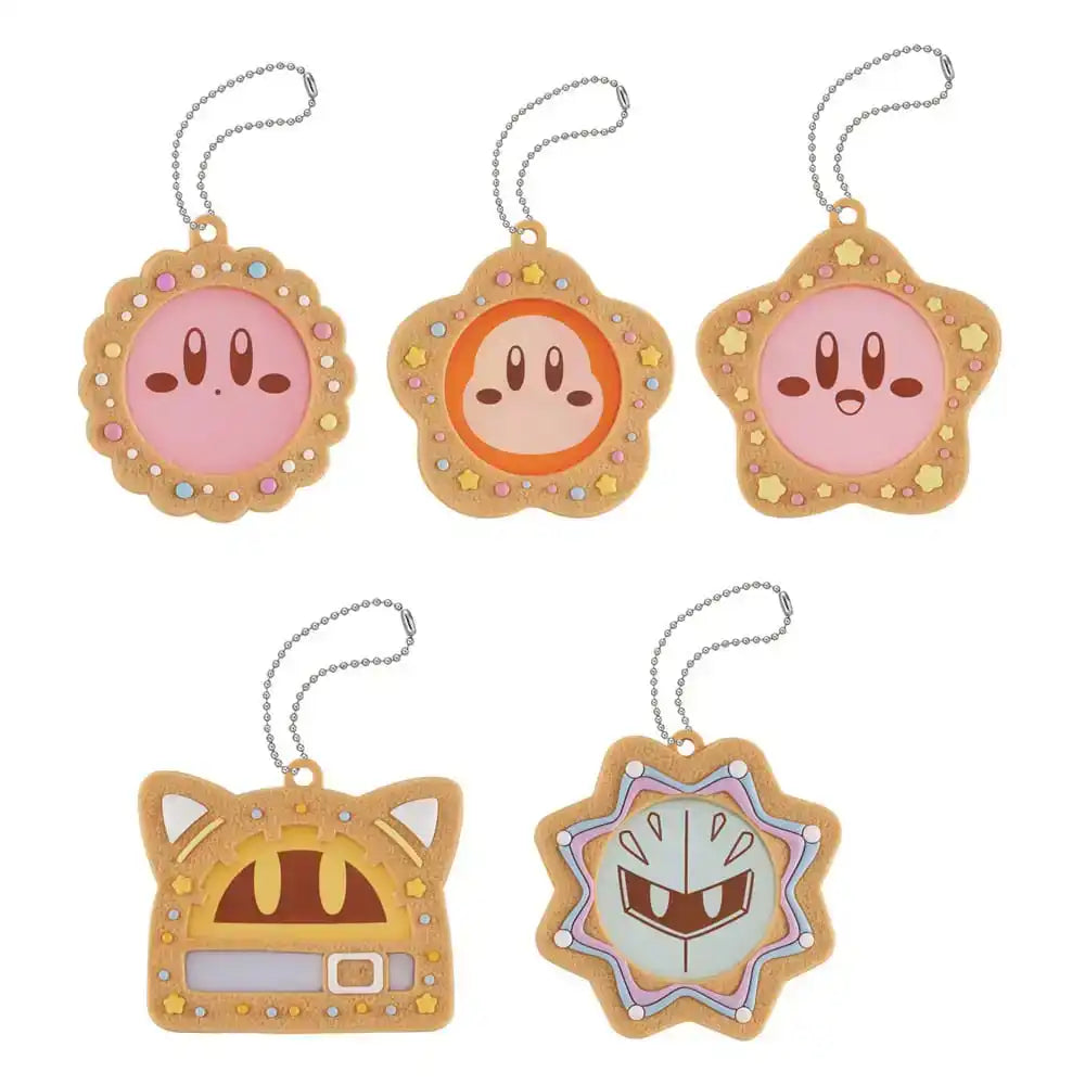 Kirby´s Dream Land Charm Patisserie Anhänger Kirby´s cookie time Sortiment (6) - Smalltinytoystore