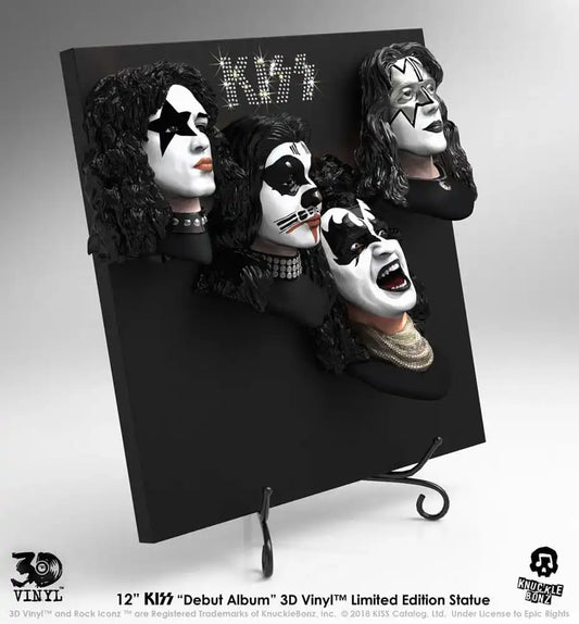 Kiss 3D Vinyl Statue Debut Album 30 cm - Smalltinytoystore