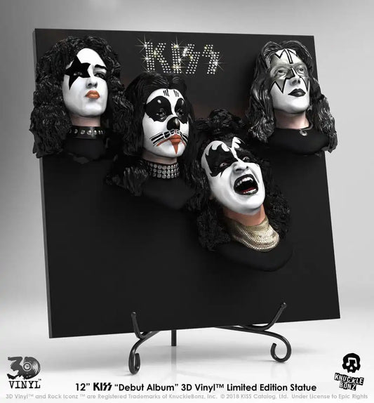 Kiss 3D Vinyl Statue Debut Album 30 cm - Smalltinytoystore
