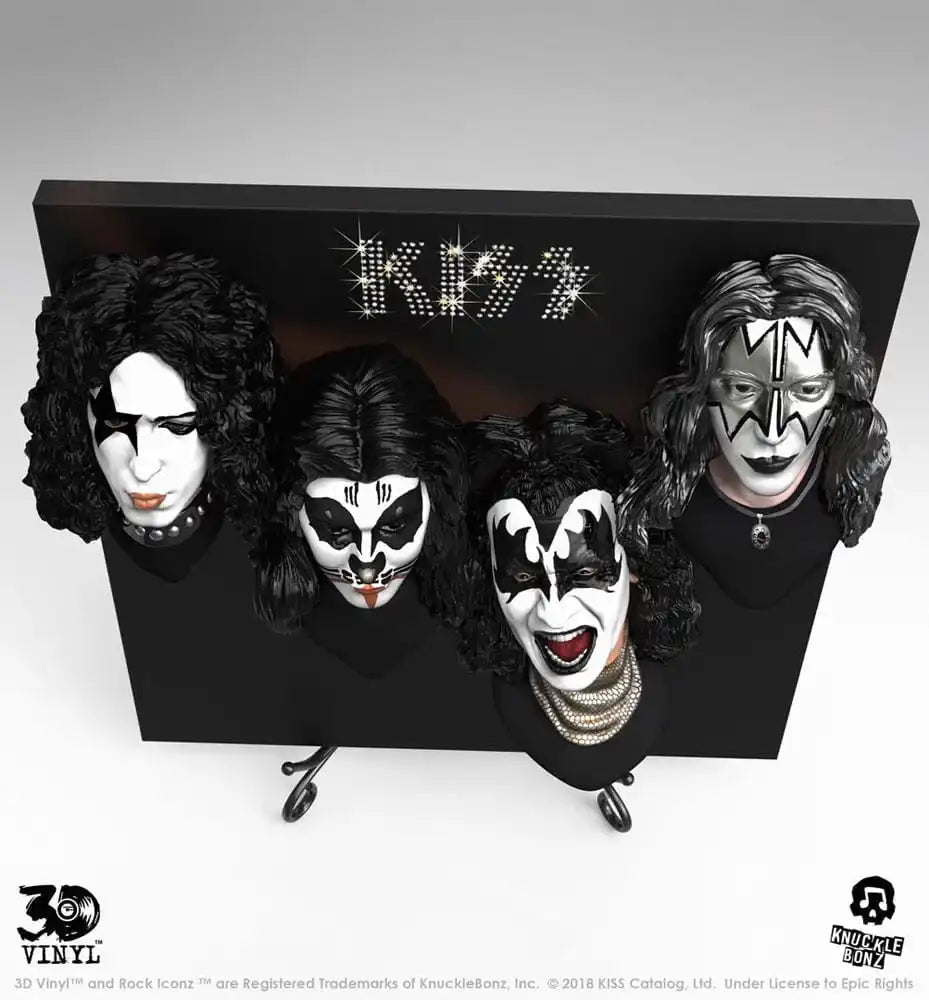Kiss 3D Vinyl Statue Debut Album 30 cm - Smalltinytoystore