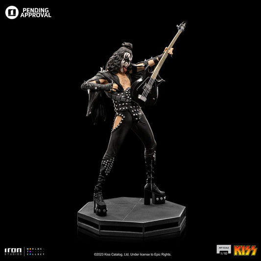Kiss Art Scale 1/10 Gene Simons Limited Edtition 26 cm - Smalltinytoystore