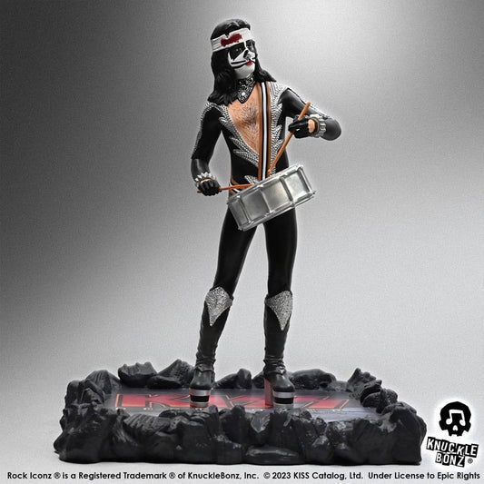 Kiss Rock Iconz Statue The Catman (Destroyer) 22 cm - Smalltinytoystore